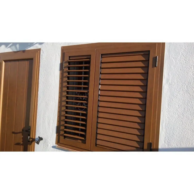 Mallorquinas de aluminio fijas