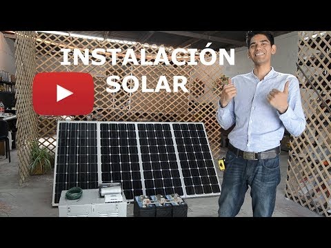 Como instalar placas solares