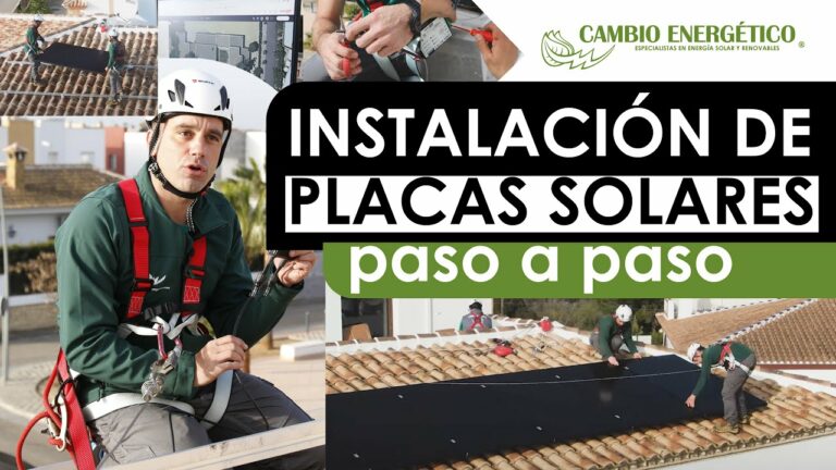 Como hacer instalacion placas solares