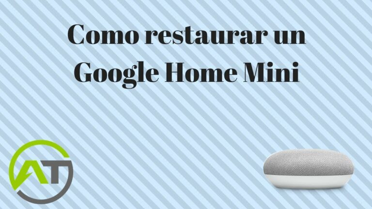 Como reiniciar google home mini