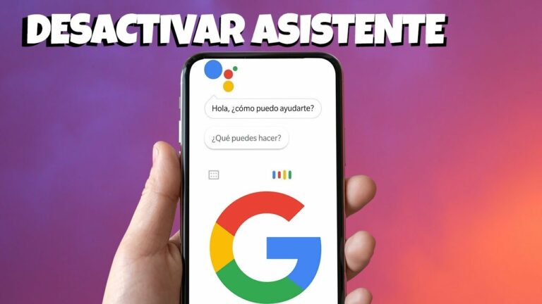 Como desactivar google voz en el movil