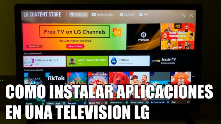 Como descargar gol mundial en smart tv lg