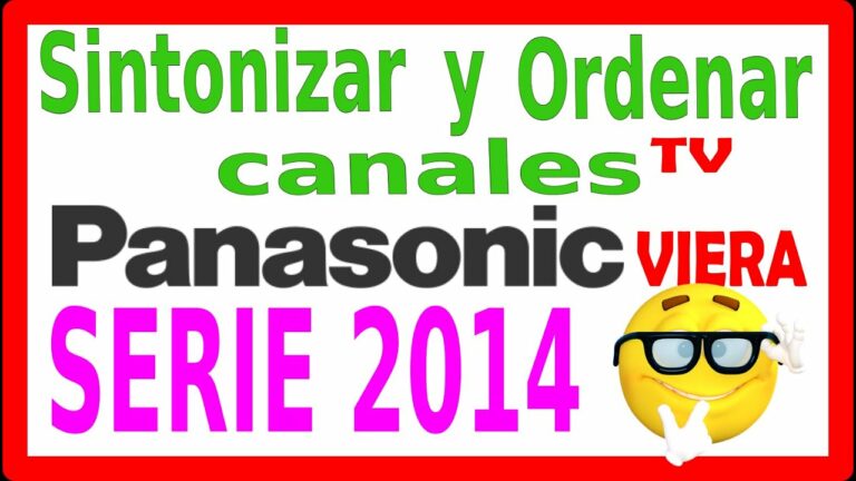 Como poner canales hd en tv panasonic