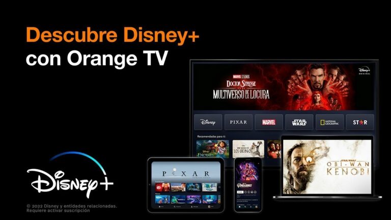 Como ver disney plus en orange tv