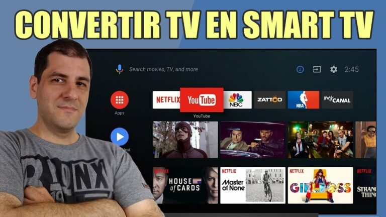 Como transformar un tv led en smart