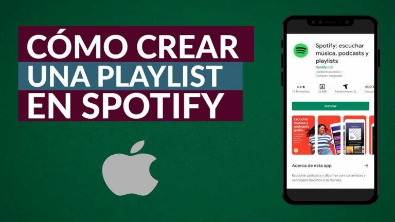 Como crear tu lista de reproduccion en spotify