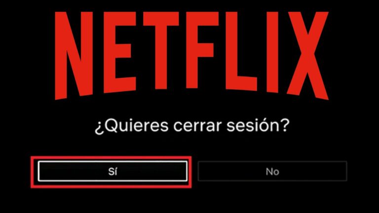 Como se sale de la cuenta de netflix