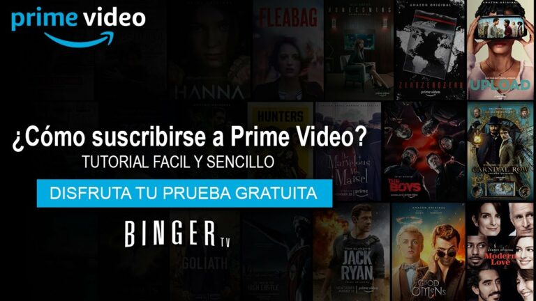 Como darse de alta en amazon prime