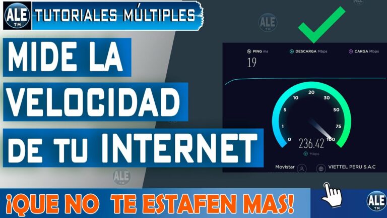 Como saber la velocidad de mi wifi