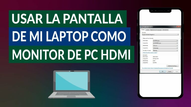 Usar pc como monitor hdmi