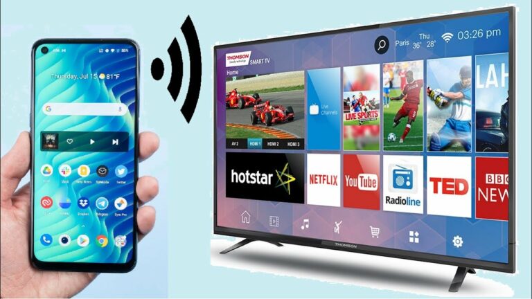 Como compartir internet del movil a la tv