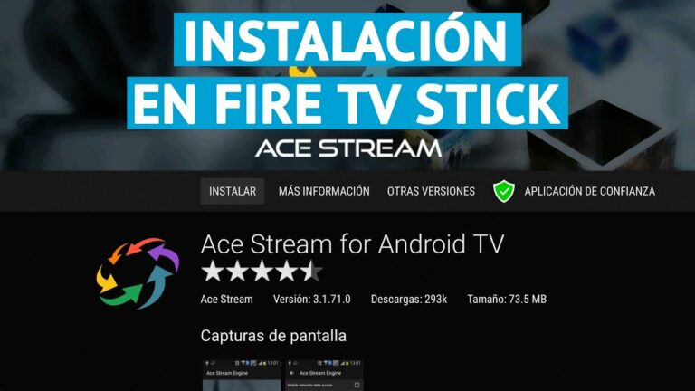 Como instalar acestream en fire tv stick