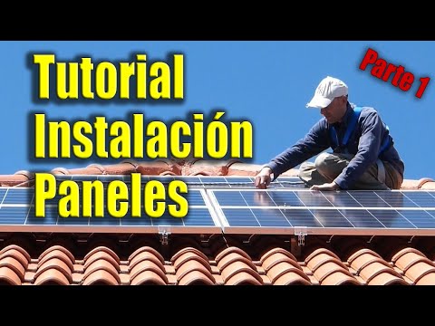 Como colocar placas solares en el tejado