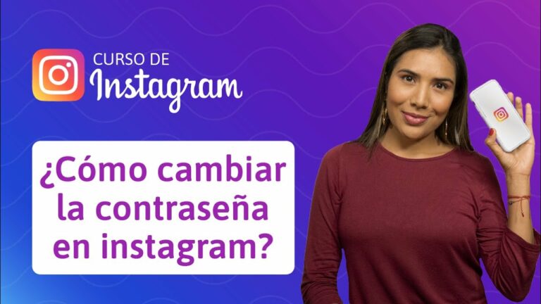 Como cambiar.contraseña de instagram