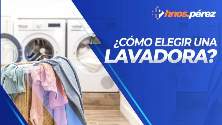 Como saber que lavadora comprar