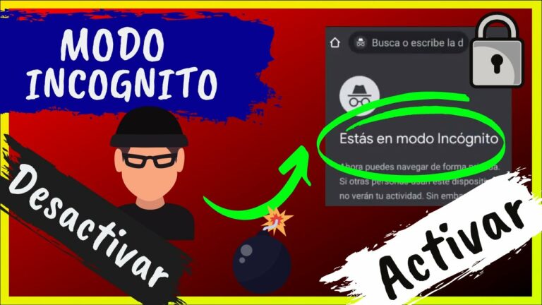 Como se activa modo incognito