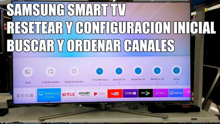 Como configurar tv samsung para antena