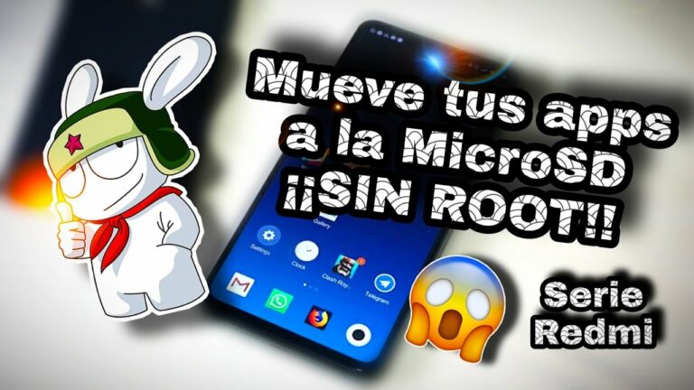 Como pasar apps a la sd en xiaomi