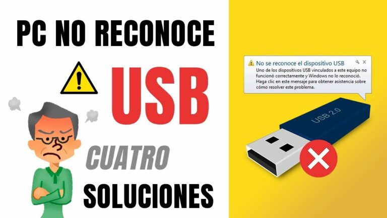 Como detectar usb en mi pc