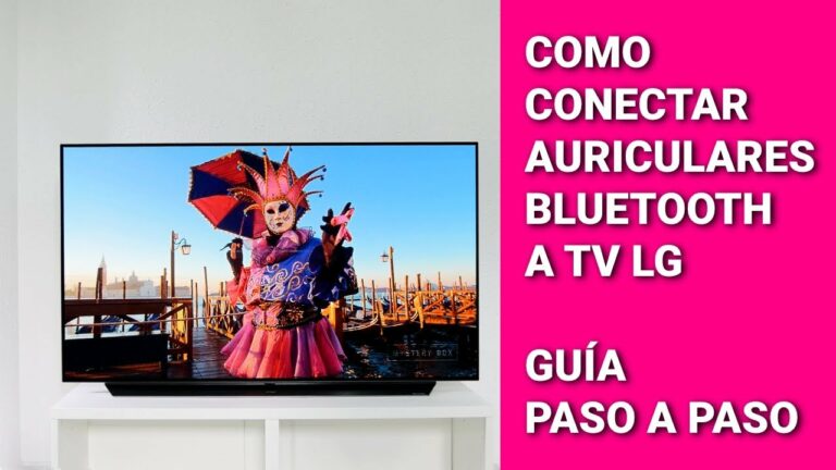 Como conectar cascos a tv lg