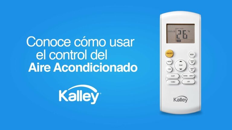 Como programar aire acondicionado