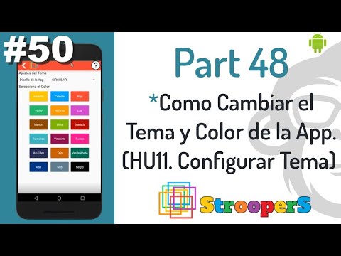 Como cambiar el color de las aplicaciones android