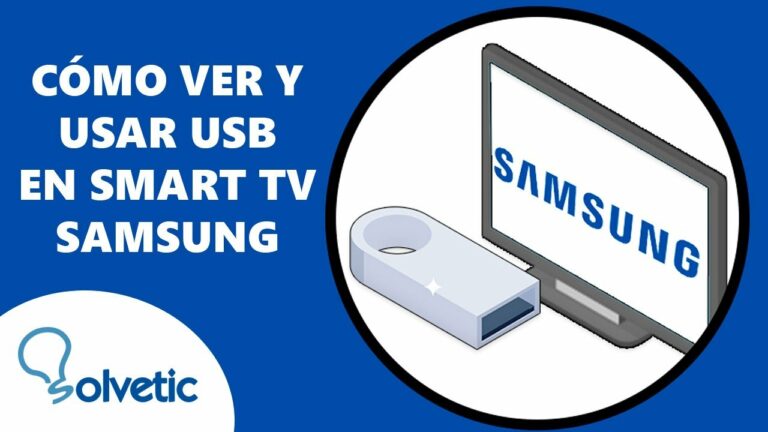 Como ver usb en televisor samsung