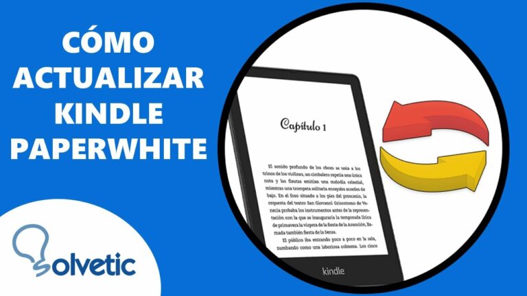 Como actualizar kindle paperwhite