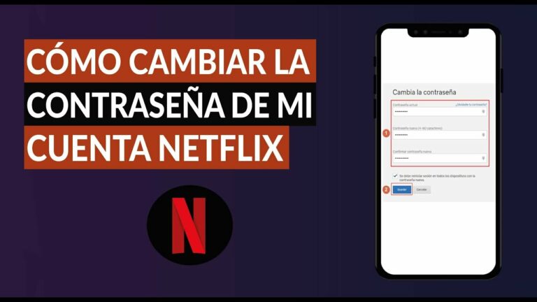 Como cambiar la contraseña de netflix en la television