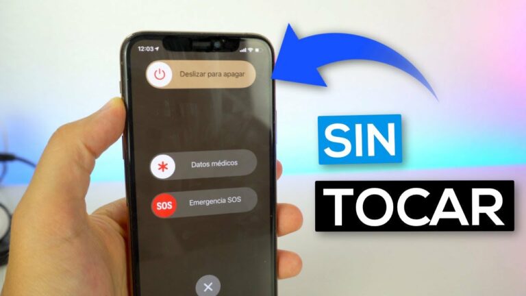 Como apagar un iphone 11 sin tocar la pantalla