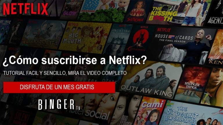 Como darme de alta en netflix