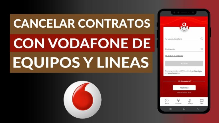 Como dar de baja un movil vodafone