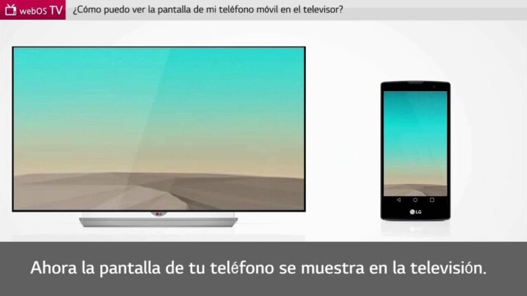 Como activar screen share en tv lg