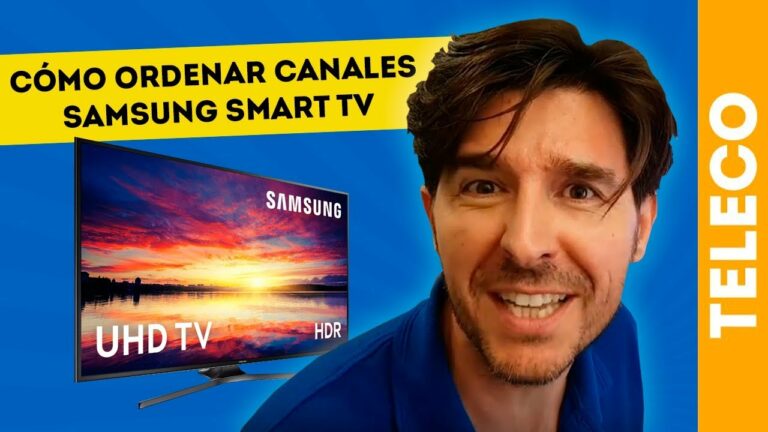 Como colocar canales en tv samsung