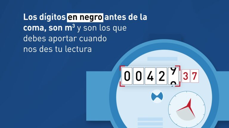 Como leer contador de agua