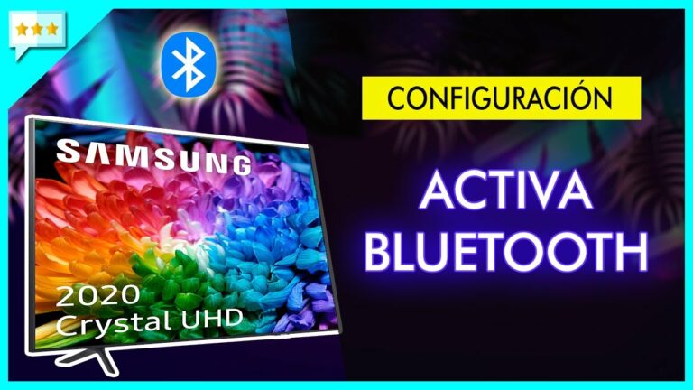 Como activar bluetooth en tv samsung