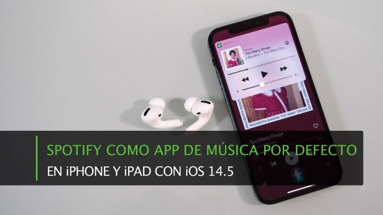 Como poner spotify en centro de control