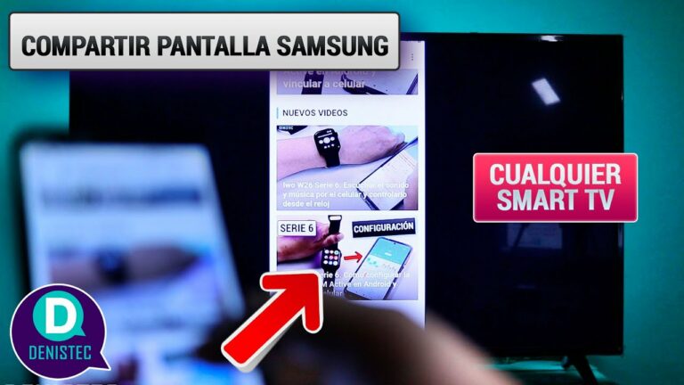 Como conectar mi samsung a22 a mi smart tv