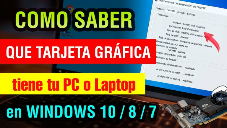 Como miro la tarjeta grafica de mi pc