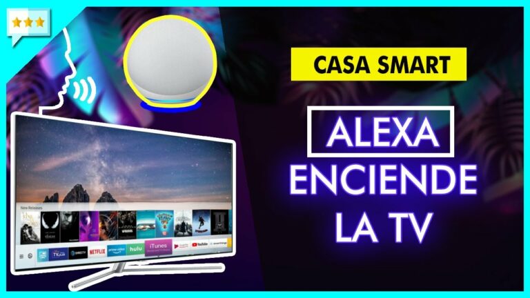 Como encender la tele con alexa