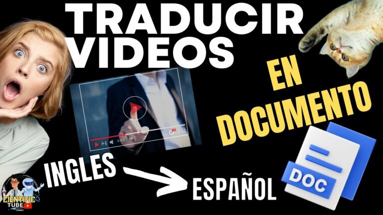 Como traducir un video de ingles a español
