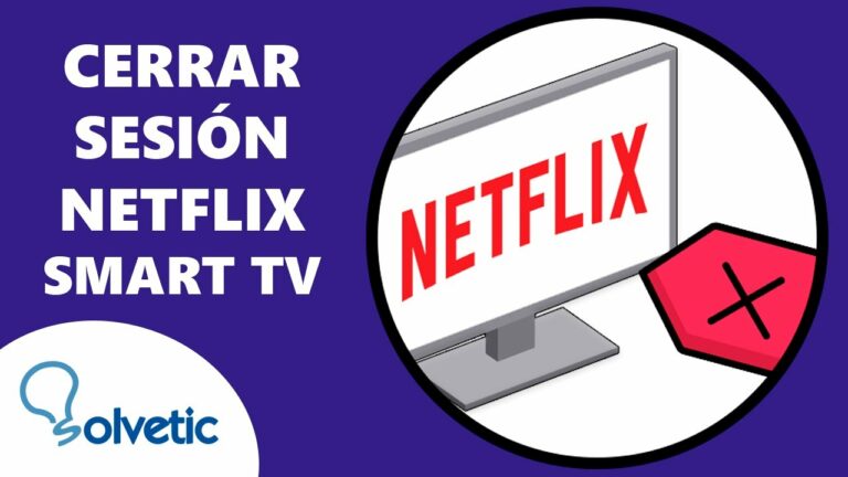 Como cerrar sesion de netflix en smart tv