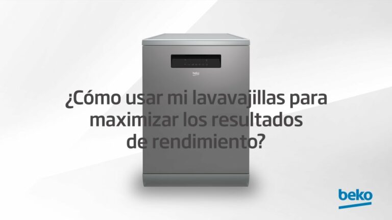 Lavavajillas beko como funciona