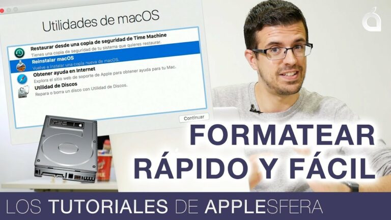 Como formatear una mac air