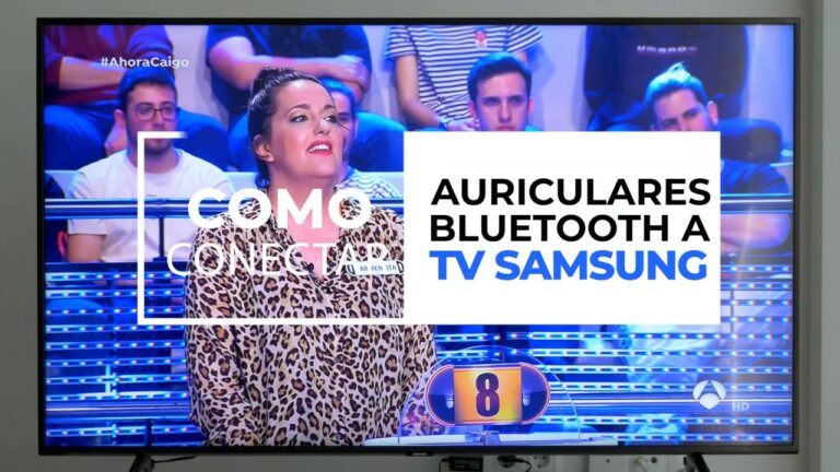 Como conectar auriculares a tv samsung