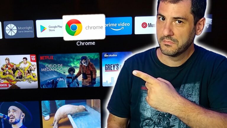 Como instalar chrome en tv android