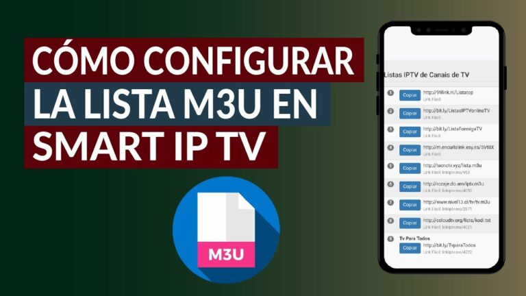 Como instalar lista iptv en smart tv