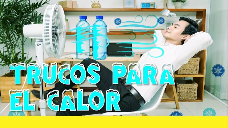 Como poner el ventilador para refrescar