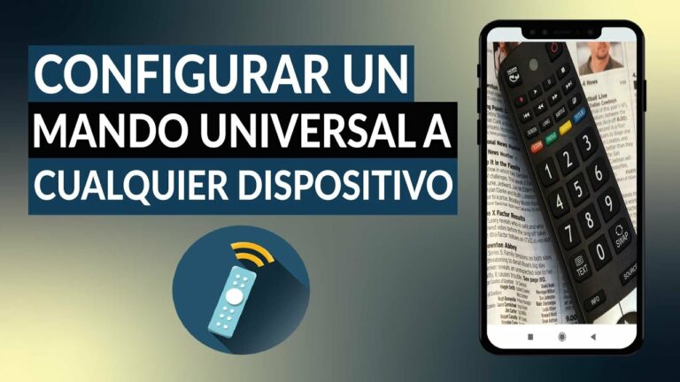 Como funciona un mando universal