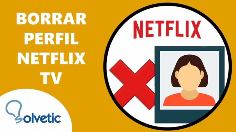 Como eliminar un perfil de netflix en un smart tv